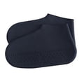 thumbnail image 2 of Sonducket 1 par de fundas para zapatos antideslizantes, flexibles, impermeables, plegables, elegantes, de color sólido, portátiles, Accesorios de calzado Negro M, 2 of 6