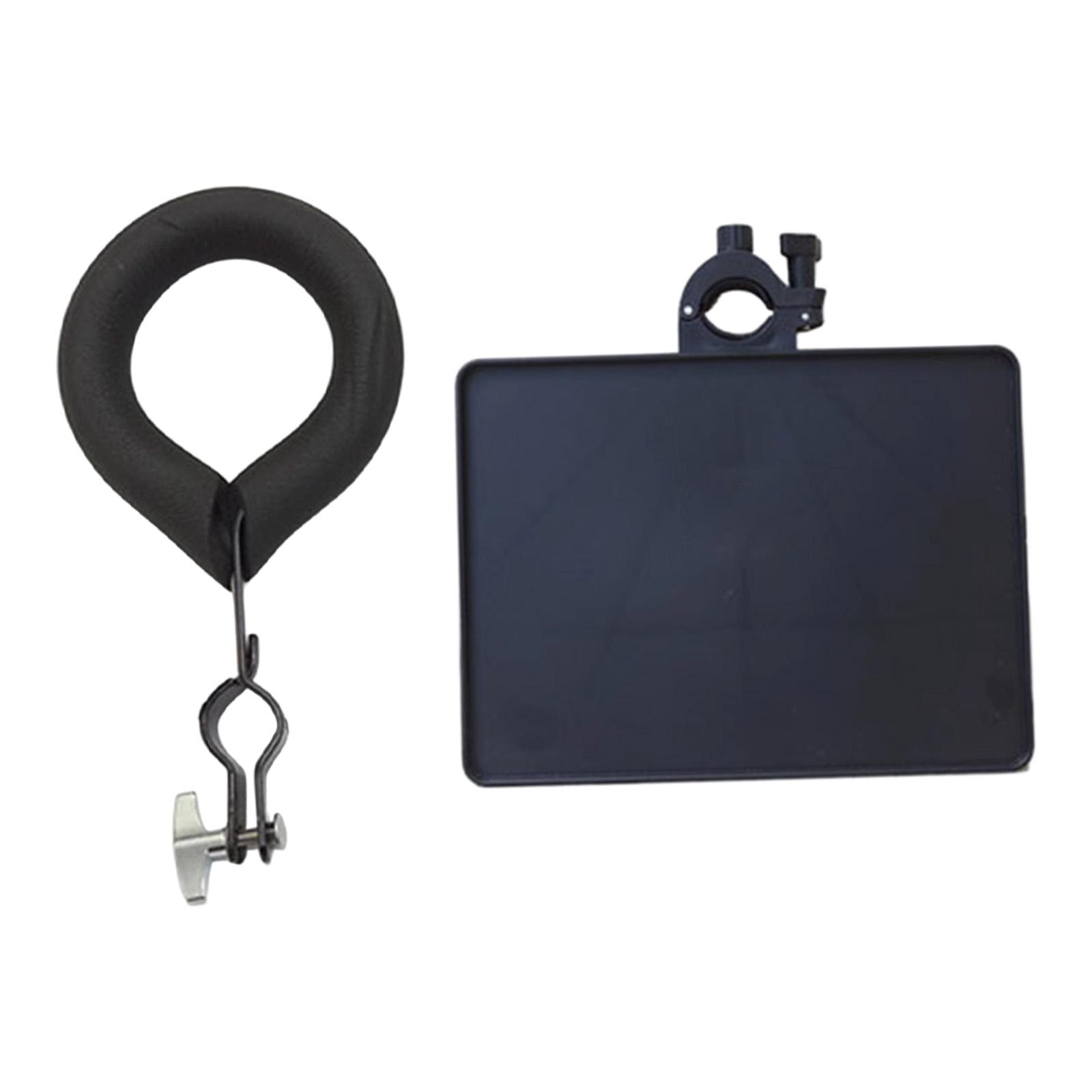 Music Stand Extension Rack Guitar Hanger Iron Material Adjustable Clip for Stage Performance Rehearsal Rooms