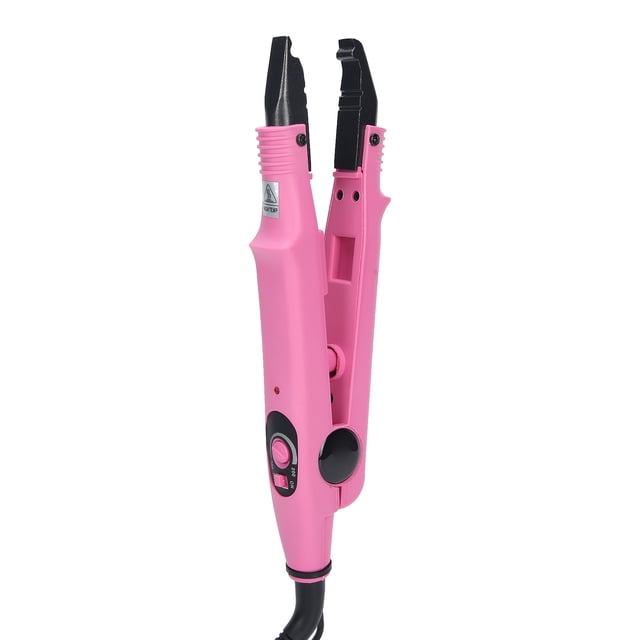 Plancha Para Extensiones De Cabello, Placa Calefactora De PTFE Para Un Calor Uniforme, Sin Adherencia, Ajuste De Temperatura De 100 A 200 Grados Celsius, Con