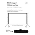 thumbnail image 4 of 16:9 HD Display Foldable Portable 4K Projector Screen With Stand 120inch Movie Video Projection Screen Indoor Outdoor Curtain ,Easy to Use, 4 of 6