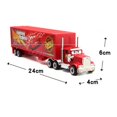 thumbnail image 5 of 7-piece Cars 2 Lightning McQueen Race Car & Mack Truck Set Presents - WELLNGS, 5 of 5