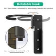 thumbnail image 4 of Garage Wall Mount Bike Rack Vertical Bike Display Hanging Hook Garage Wall Hanger for Helmet Universal Bicycle Parking Rack, 4 of 7