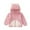 Pink, variant on Atogsazn Toddler Baby Girl Fleece Jacket Kids Infant Fuzzy Sherpa Zip Up Hoodies Winter Warm Clothing Tops Blue 1-2 Years Fashion