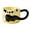 Yellow, variant on Cute Stackable Coffee Mugs - Funny Animal Cups for Cat Lovers - Awaii Cattea Cup Gift Set