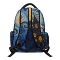 thumbnail image 2 of FKELYI Art Cat Moon Print 17 Inch Kids Backpack for Elementary Student Schoolbag for Boys Girls Bookbag School Backpacks Casual Daypack Travel Rucksack with Multi-Pockets, 2 of 6