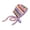 Pink, variant on Tied Ear Flap Hat for Women Girl Brimless Hat Fashion Autumn Winter Skull Hat for Outdoor Snapshots Street Wear