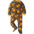 thumbnail image 2 of Gerber Baby & Toddler Neutral Microfleece Blanket Sleeper Pajamas, 2-Pack, Sizes 0/3M-5T, 2 of 8