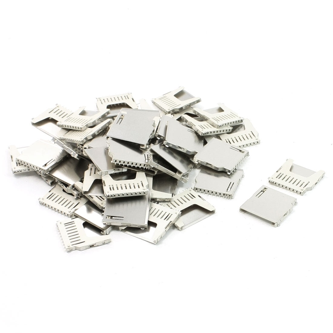 Unique Bargains 50 Pcs SMT Mounting Pull-Out Type SD Memory Card ...