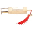 thumbnail image 2 of Candado de estilo antiguo, cerradura Horizontal con espaciado de 5cm con llave para joyero, caja de madera, puerta de gabinete, 2 of 5