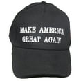 thumbnail image 2 of President Trump 2024 Make America Great Black USA American Embroidered Cap Hat, 2 of 5