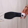 thumbnail image 6 of White Ladies Square Toe Mules Featuring Open Toe Style Stiletto Heel For Leisure, 6 of 9