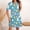 Multicolor-B, variant on Daiosportswear Ladies Spring Summer Dress Rainbow Flowers Print Dress Fashion Elegant Short Sleeve O-Neck Oversized Casual Party Wear Sundress,Women Short Sleeve Dress Multicolor-I S(S)