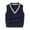 Dark blue, variant on [BRAND CLEARANCE!!!] 6M-3Y Autumn Winter Baby Knit Sweater Vest,for Kids Boys Pullover V-Neck Sweater Toddler Girl Casual Outerwear (Light blue)