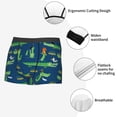 thumbnail image 4 of Fotbe Little Pirate Crocodile Men’s Total Support Pouch Boxer Briefs, X-Temp Cooling, Moisture-Wicking Underwear, Regular, Long-leg and Trunk-Small, 4 of 6