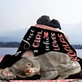 thumbnail image 6 of Yibo Manatee Lover Blanket Flannel Soft and Comfortable Anti-static Bed Sofa Blanket, 6 of 7