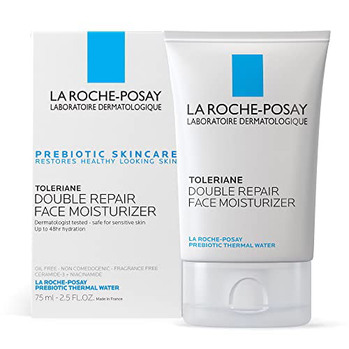 La Roche-Posay Toleriane Double Repair Face Moisturizer, Cream with Niacinamide , Fl of 1) - Walmart.com