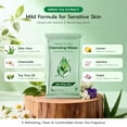 thumbnail image 2 of 30 count Rinse-Free  Wipes, Ultra Thick Shower Wipes for , Disposable & Travel Essentials, , Green  & Aloe-Infused, XL Cleansing Wipes for  Workout Cleanup &  Hygiene, 2 of 6