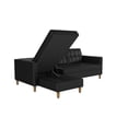 thumbnail image 4 of Hartford Storage Sectional Futon, 4 of 9