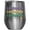 Silver, variant on Louisiana, Born in the Boot with State Map Art Merch Gift, White 12oz Wine Tumbler