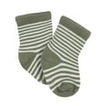 thumbnail image 2 of Gerber Baby Stretch Cotton Wiggle Proof Socks, (4 Pack), 2 of 7