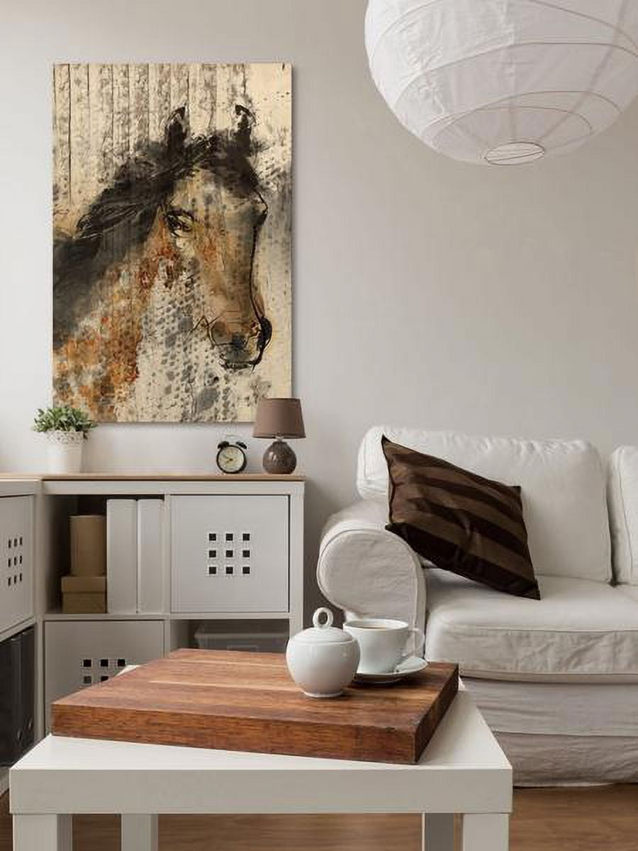 "Copper Skippin" Painting Print on Wrapped Canvas