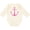 Natural, variant on Inktastic Anchor Nautical Pink Girls Long Sleeve Baby Bodysuit
