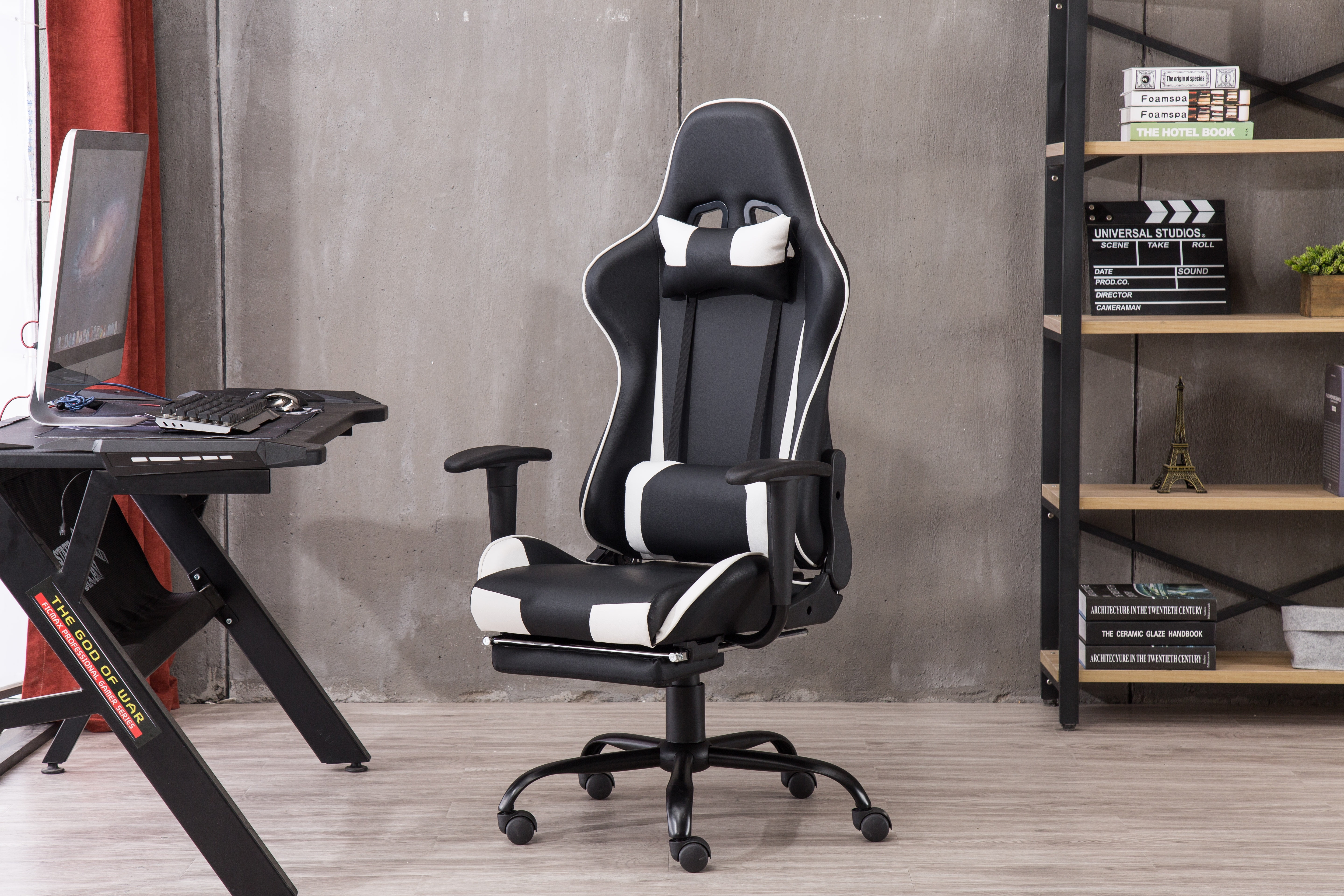 UBesGoo Office Desk Gaming Chair High Back Computer Task Swivel Executive Racing Chair for for