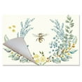 thumbnail image 3 of CounterArt "Bee Crest" 24-Sheet Reusable Premium Paper Placemats, 3 of 6