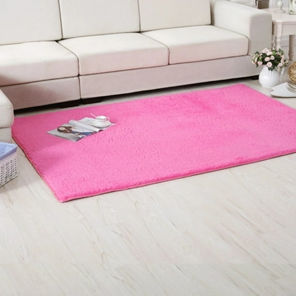 23x47'' 13 colors Modern Soft Fluffy Floor Rug Antiskid Shag Shaggy