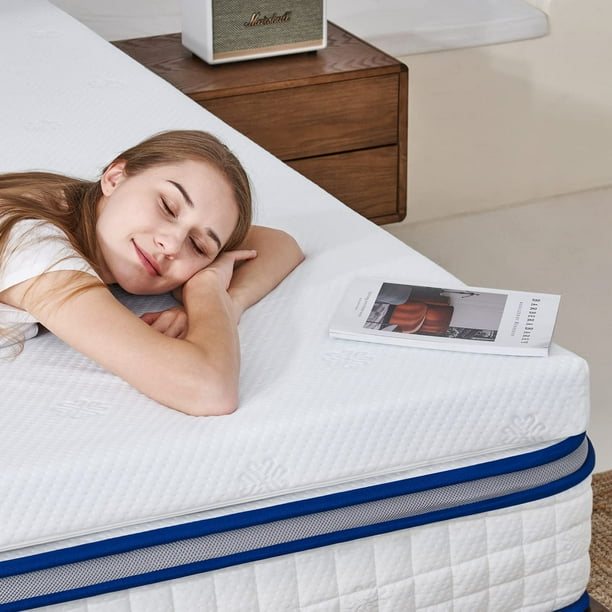 Sunrising Bedding 2" Ventilated Gel Memory Foam Mattress