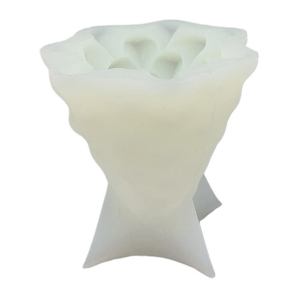Molde de silicona para yeso aromático, artesanía, vela de jabón, molde de vela de fundición de resina