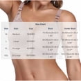 thumbnail image 6 of GERsome Front Closure Bras for Women Wireless Snap Comfort Full Coverage Seamless Supportive Bralettes Khaki M, 6 of 6