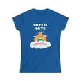 thumbnail image 4 of Love is Love Gay Pride Month LGBTQ Rainbow Lesbian Gay Shirts for Women, 4 of 8