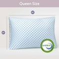 thumbnail image 3 of LammaLoe Cooling Pillows for Bed, Memory Foam Bed Pillow, Queen Pillows 20” X 28”, 2 Pack, 3 of 12
