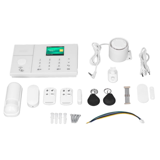 Sistema de seguridad GSM WIFI, alarma, pantalla TFT a Color de 2,4 pulgadas, Control remoto, controlador de hogar inteligente, alarma antirrobo para Tuya