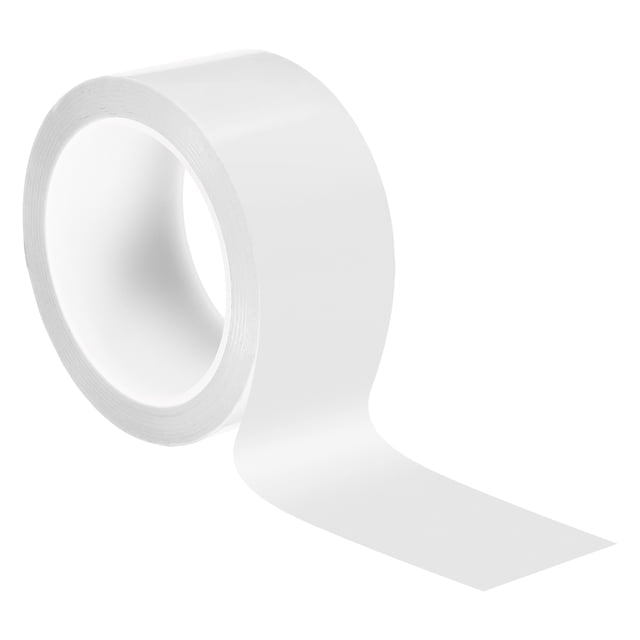 Cinta para pizarra blanca Uxcell de 2" x 72 yardas, cinta delgada para borrado en seco, blanca