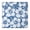White-495, variant on Tablecloth Square Tribal Patterns Retro Style, Waterproof Vinyl, Elastic Edge, Backed for Indoor Outdoor Table 34-36