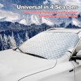 thumbnail image 3 of Cubierta de parabrisas de coche Universal Snow Ice Protector Fornt Parabrisas trasero, 3 of 7