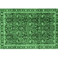 thumbnail image 1 of Ahgly Company Indoor Rectangle Persian Emerald Green Traditional Area Rugs, 3' x 5', 1 of 4