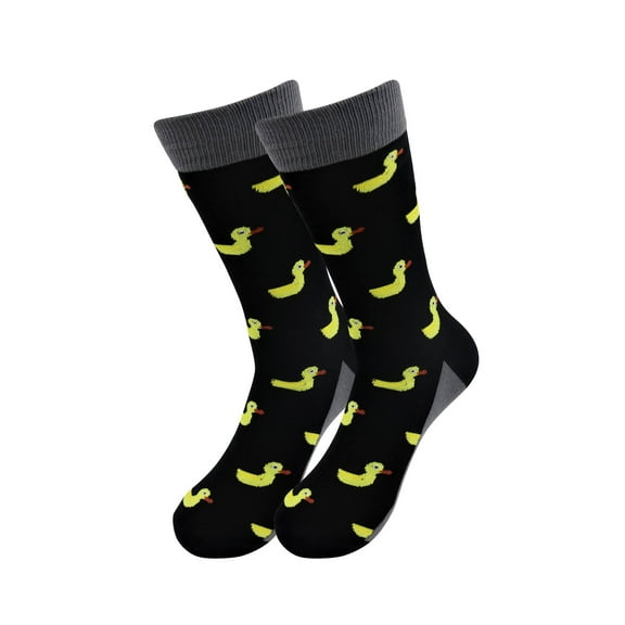 Casual Animal Socks - Yellow Duck - for Men and Women