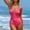 Red, variant on Bzhegqhd Womens Swimsuits One Piece Tummy Control,Women Solid Color Sexy Backless Strap Bikini Swimsuit