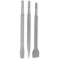 thumbnail image 5 of 3Pcs Chisel Carbon Steel Scaling Flat Point Rotating Hammer Drill Bits for Tile Concrete WorkRound Handle, 5 of 5