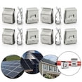 thumbnail image 3 of 50Pcs Edge Clip Solar PV Cable Value Cable Tie Stainless Steel, 3 of 8