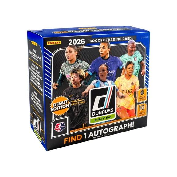 2026 Panini NWSL Donruss Trading Cards Hobby Preferred Box