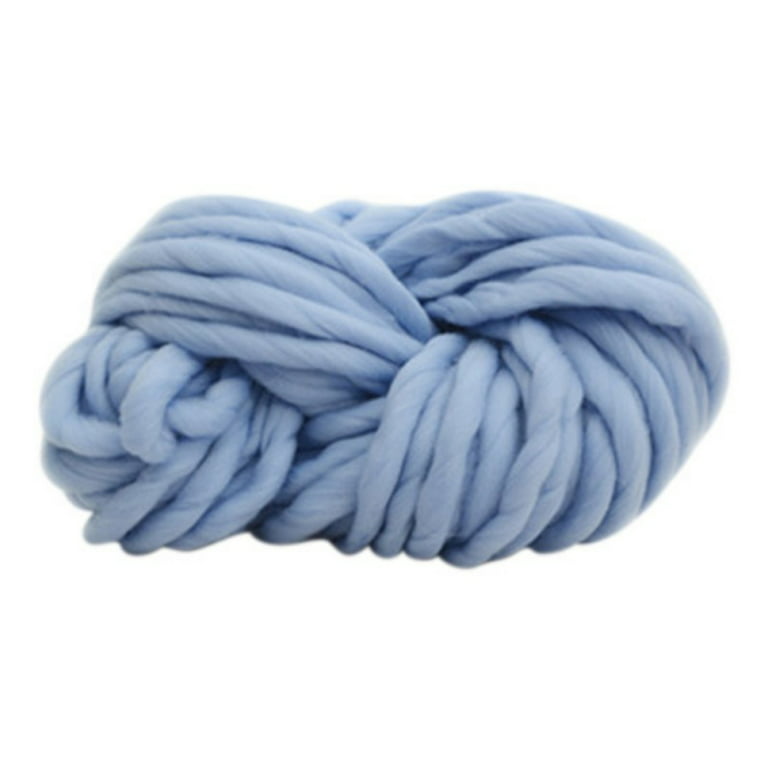 Chunky Yarn for Knitting Wool Ball Made of Cotton, Wool and Acrylic Soft  and Warm Weaving Scarf and Slippers DIY Plush Knitting,orange