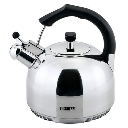 Turbo Pot TPS8001 Freshair 2.5 Quart Stainless Steel Cookware Stove Tea