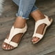 thumbnail image 2 of WILLBEST Sandalias Flexibles De Mujer Sandalias Ortopédicas Con Soporte De Arco Para Mujer Sandalias De Playa Planas Cómodas Para Caminar De Verano Para Vestirse De Manera Informal, 2 of 9