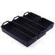 thumbnail image 1 of Bandejas para hornear divisoras con asas, utensilios de cocina para hornear (negro), 4 Uds., 1 of 7