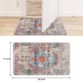 thumbnail image 6 of Boho Light Blue Country Rug with Vintage Pattern Door Mat 30 X 17 Inch Welcome Doormat Indoor Outdoor Entrance Floor Mat Non Slip Spring Summer Decor Rubber Mats, 6 of 6