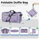 thumbnail image 3 of Bolsa de viaje Fmeida 65 L con compartimento para zapatos, repelente al agua, 3 of 7